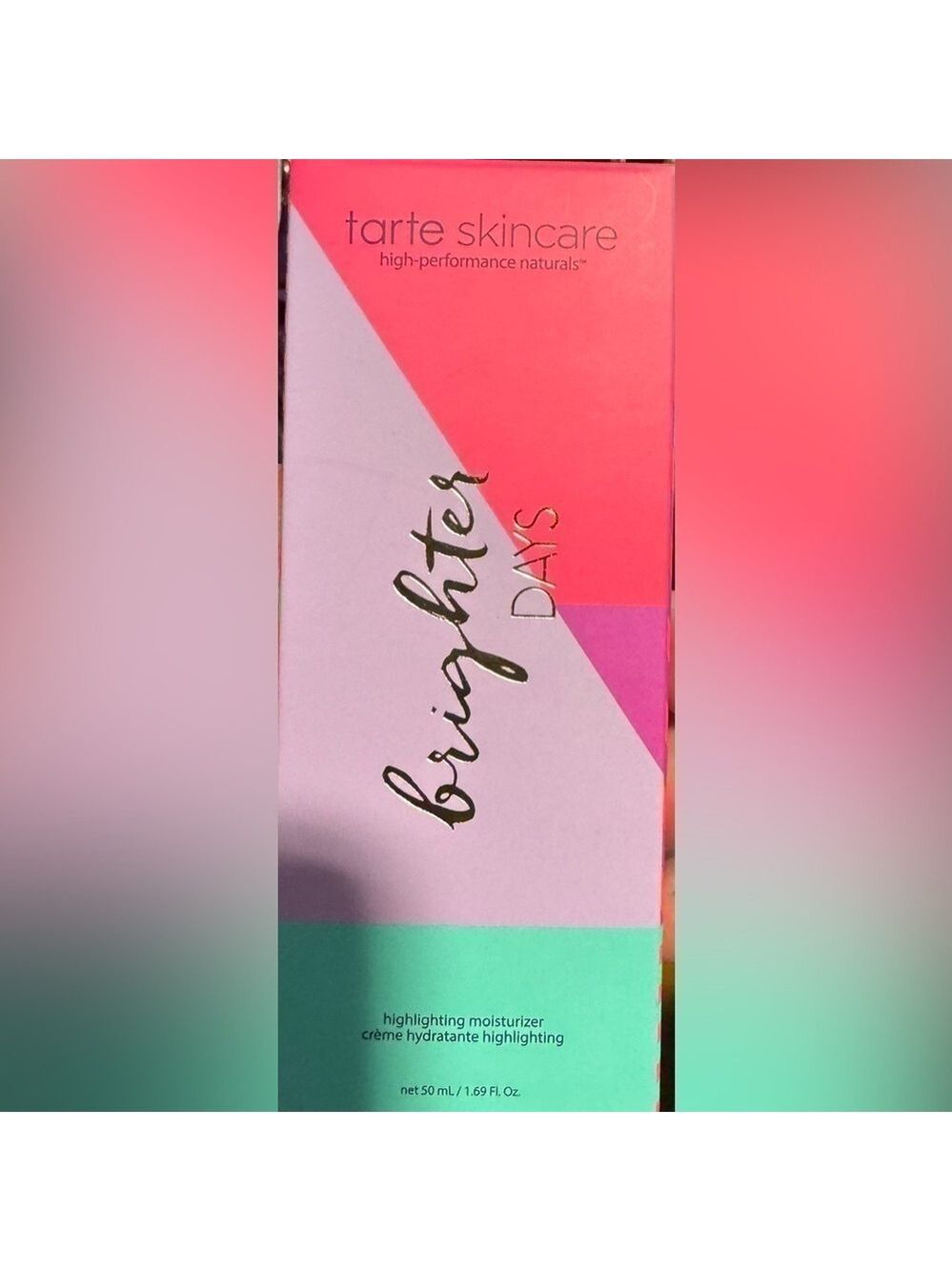 Tarte Brighter Days Highlighting
Moisturizer Full Size 50 ml NWOT - Picture 4 of 5